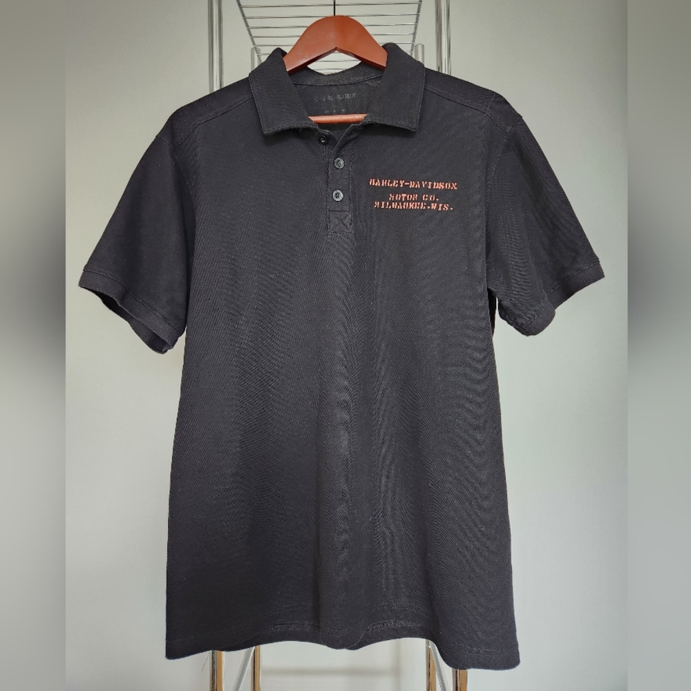 Genuine H-D Men's S/S Polo Shirt
